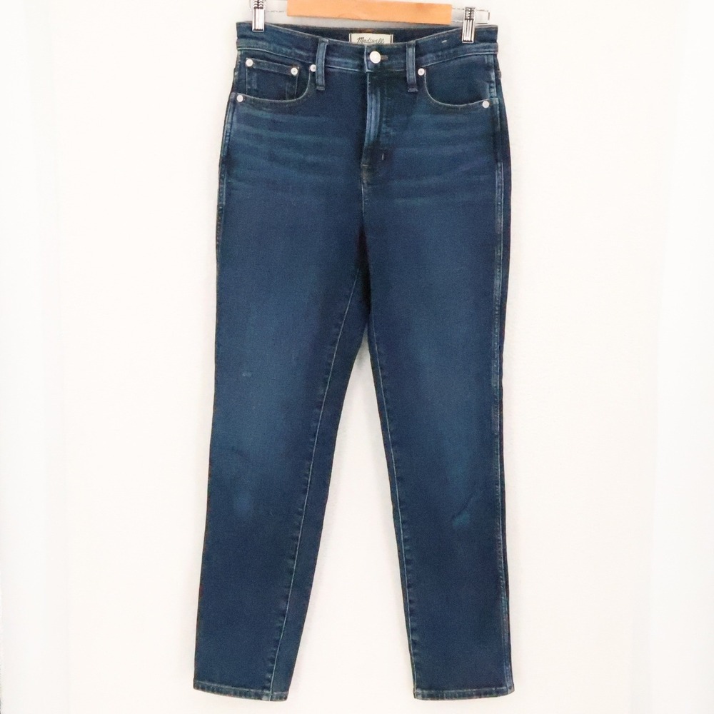 Madewell The Perfect Vintage Jean Womens Size 26 Dark Wash High Rise Denim Mom